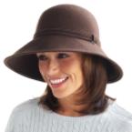 The Women's Roll Up Wool Felt Hat.