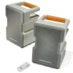 The Rechargeable Indoor/Outdoor Wireless Speakers