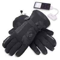 The iPod® Controlling Ski Gloves. at Hammacher Schlemmer from hammacher.com