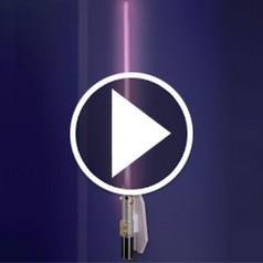 The Lightsaber Wall Sconce - Hammacher Schlemmer
