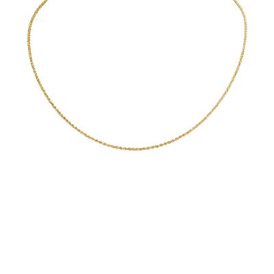 Solid Rope 14kt Gold Chain