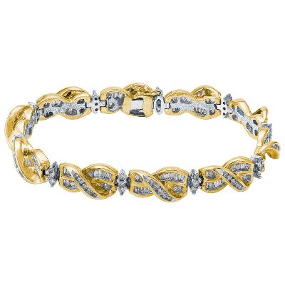 4ct TW Diamond Bracelet