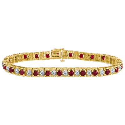 Ruby & Diamond Rolex Bracelet