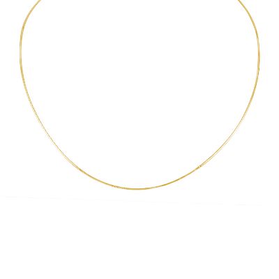 Diamond Cut Snake 14kt Gold Chain