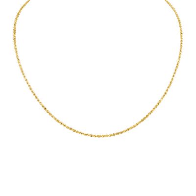 Rope 14kt Gold Chain