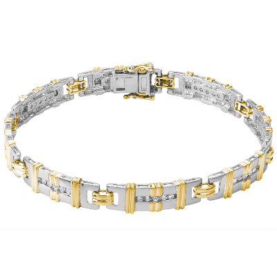 Men's Diamond Bracelet, 1ct TW