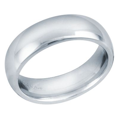 Comfort Fit Wedding Ring, 6mm, Size 7