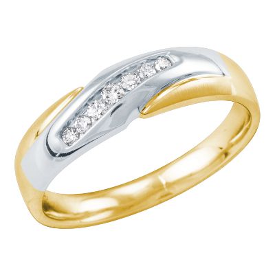 1/6ct TW Men's Diamond Ring