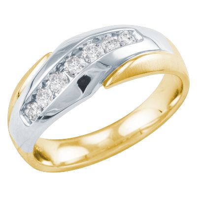 1/2ct TW Men's Diamond Ring