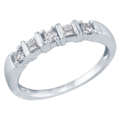 http://www.helzberg.com/product/engagement+&+wedding/wedding+bands/1-4ct+tw+round+&+baguette+diamond+ring+1550636.do?sortby=