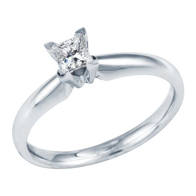 1/3ct Diamond Engagement Ring, GIA® Graded