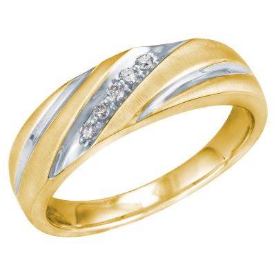 1/10ct TW Men's Diamond Ring