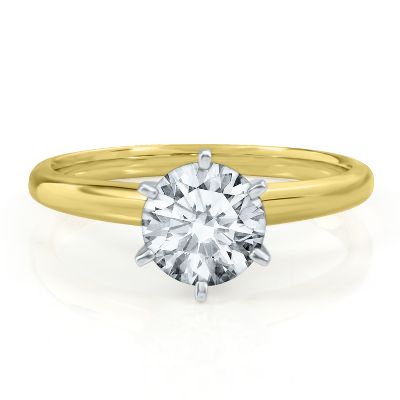 1 1/2ct Diamond Engagement Ring, IGI Graded