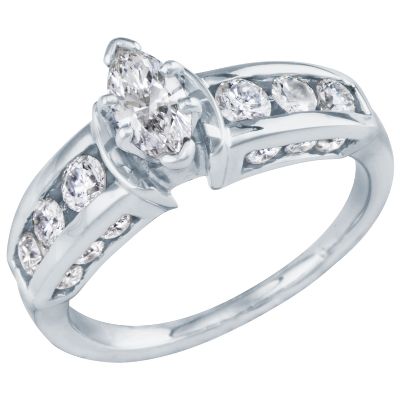 <i>Monica</i>, 1 1/4ct TW Diamond Engagement Ring