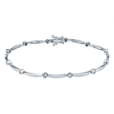 1/4ct TW Diamond Tennis Bracelet