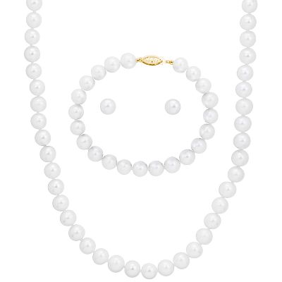 Freshwater Cultured Pearl Boxed Set