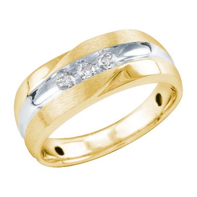 1/4ct TW Luxury Fit Men's Diamond Ring