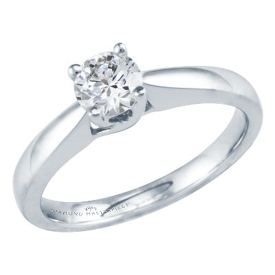 1/2ct Diamond Engagement Ring, GIA® Graded