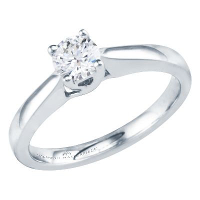 3/8ct Diamond Engagement Ring, GIA® Graded