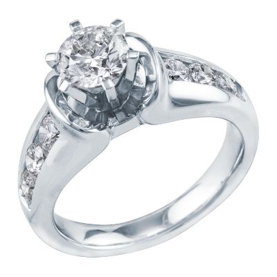 <i>Caroline</i>, 1 3/4ct TW Diamond Engagement Ring, GIA® Graded