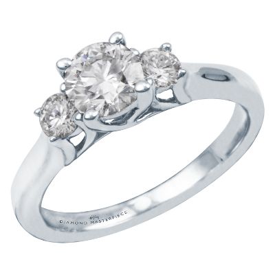 1ct TW Diamond Engagement Ring, GIA® Graded