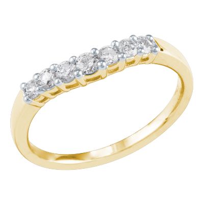 1/3ct TW Contour Diamond Ring