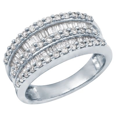 1ct TW Diamond Anniversary Band
