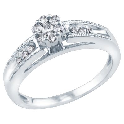 1/4ct TW Diamond Engagement Ring