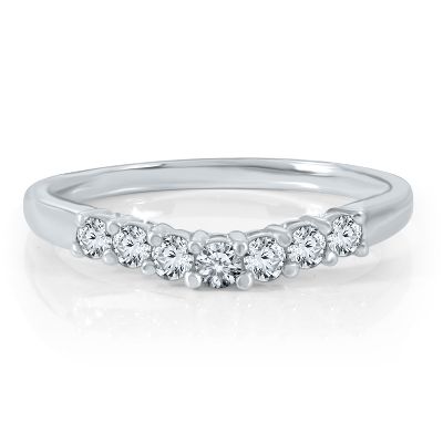 1/3ct TW Diamond Contour Ring