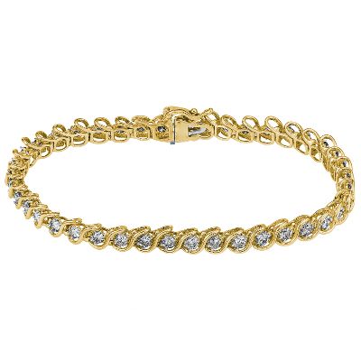 3ct TW Diamond Bracelet
