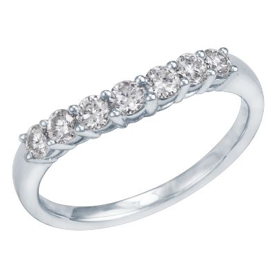 1/2ct TW Contour Diamond Ring