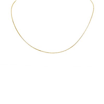Box 10kt Gold Chain