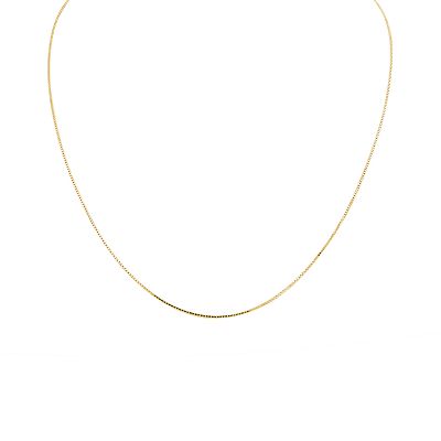Box 10kt Gold Chain