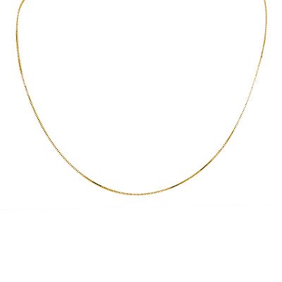 Box 10kt Gold Chain