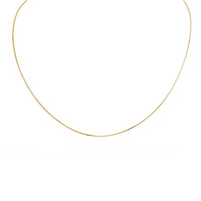 Box 10kt Gold Chain
