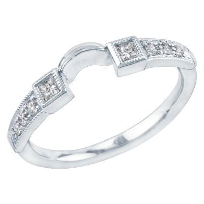 1/5ct TW Diamond Solitaire Ring Wrap