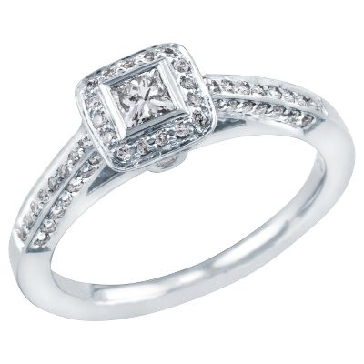 1/2ct TW Diamond Engagement Ring
