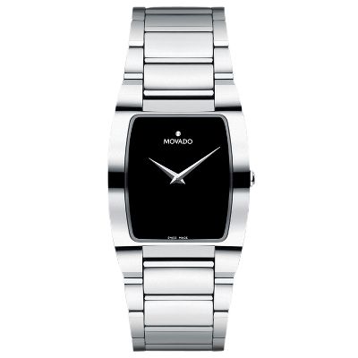Movado® Tungsten Carbide Men's Watch