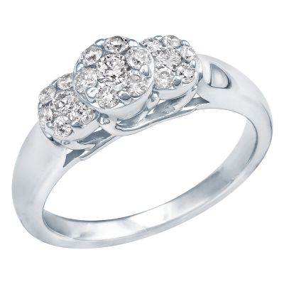 1/2ct TW Round Diamond Ring