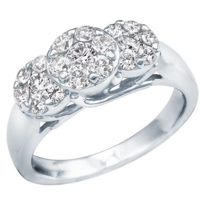 1ct TW Round Diamond Ring