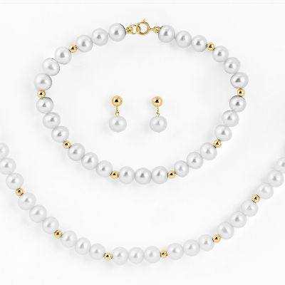 Freshwater Cultured Pearl Boxed Set