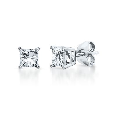 1ct TW Diamond Stud Earrings