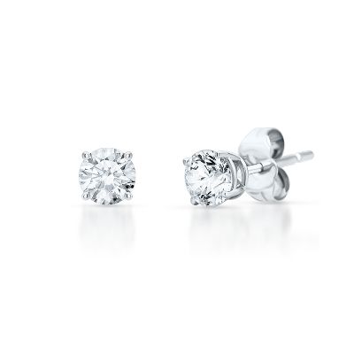 1/2ct TW Diamond Stud Earrings