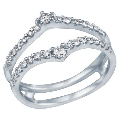 1/2ct TW Diamond Solitaire Ring Insert 
