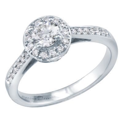 5/8ct TW Diamond Engagement Ring, GIA® Graded