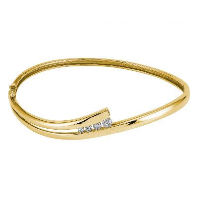 3/8ct TW Graduated Diamond Bracelet