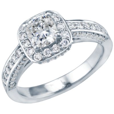 3/4ct Diamond Engagement Ring, IGI Graded