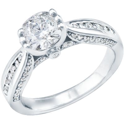 1 1/4ct Diamond Engagement Ring, IGI Graded