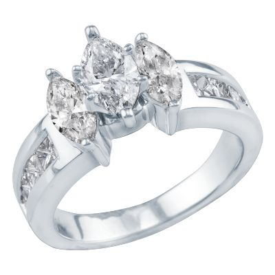 2ct TW Diamond Engagement Ring