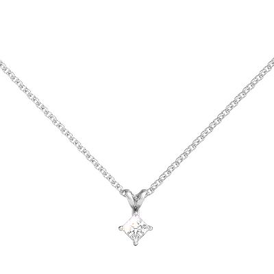 1/3ct Diamond Solitaire Pendant
